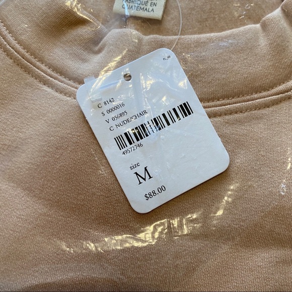 NWT FREE PEOPLE FP BEACH 2pc ALEXIS SET NUDE - Picture 7 of 8